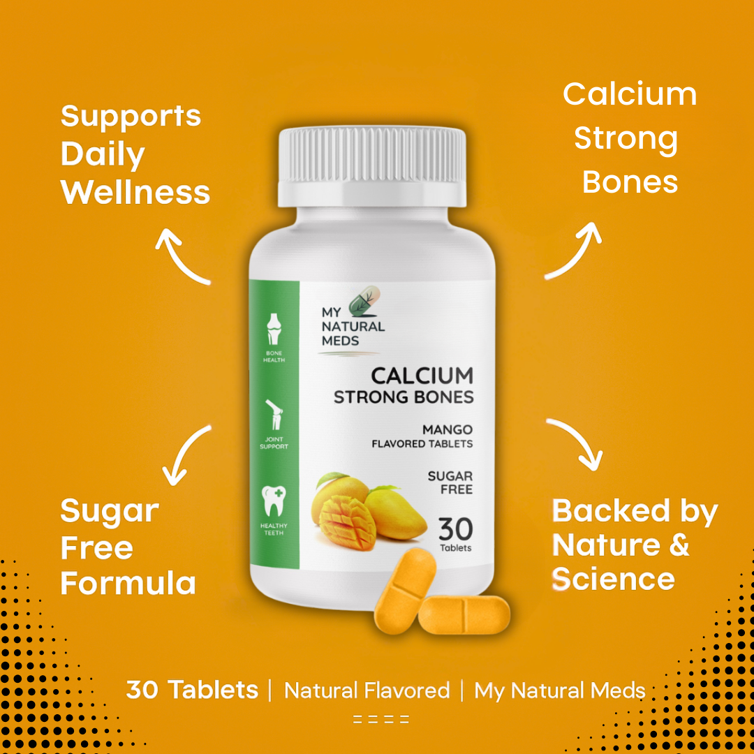 Calcium Tablets – Mango Flavor