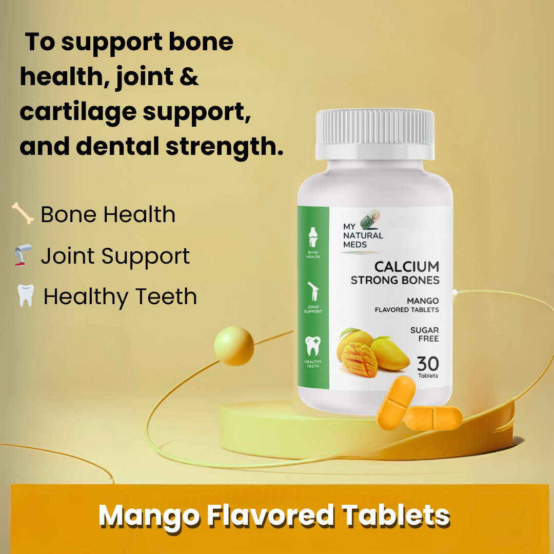 Calcium Tablets – Mango Flavor