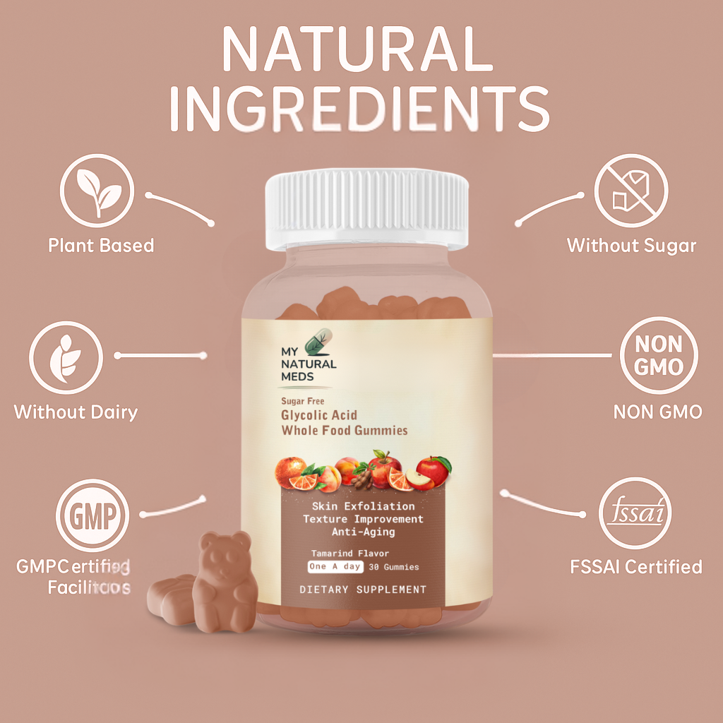 Glycolic Acid Whole Food Gummies – Tamarind