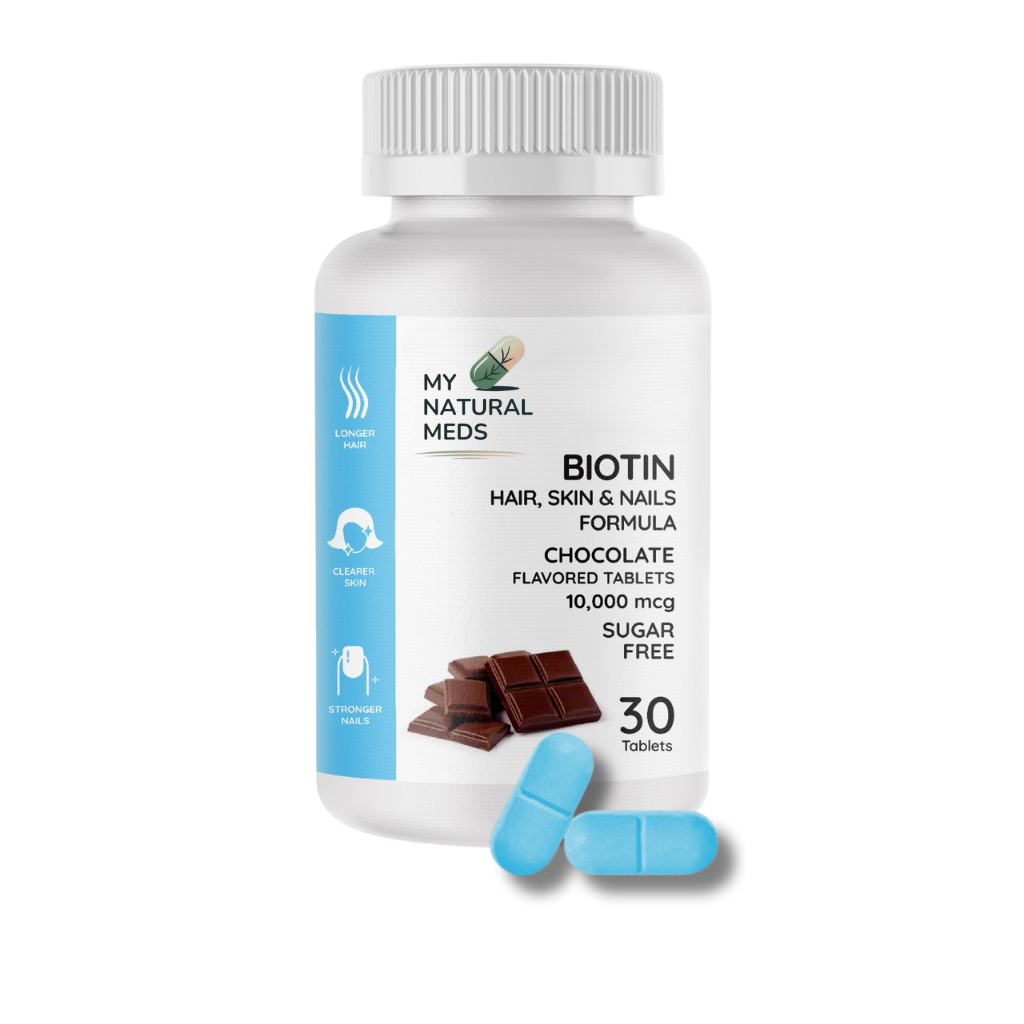 Biotin Tablets – Chocolate Flavor