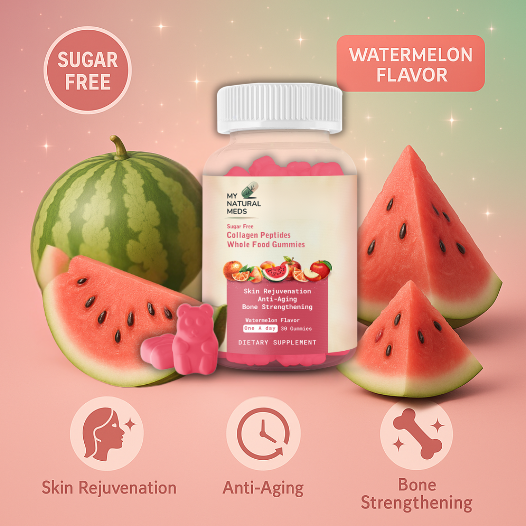 Collagen Peptides Whole Food Gummies – Watermelon